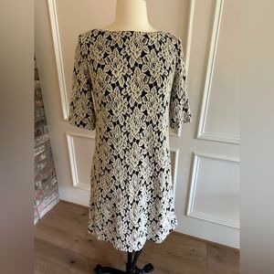 Adrianna Papell Floral Lace Dress
